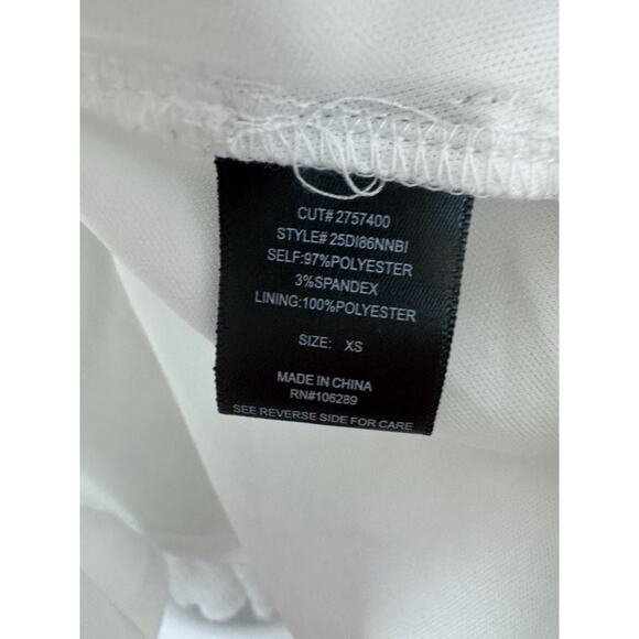 Trixxi Clothing Women Fit & Flare Short Dress Short Sleeve Ruffle Solid K803 NWT - Picture 4 of 15